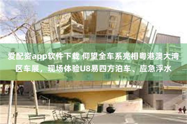 爱配资app软件下载 仰望全车系亮相粤港澳大湾区车展，现场体验U8易四方泊车、应急浮水