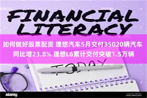 如何做好股票配资 理想汽车5月交付35020辆汽车 同比增23.8% 理想L6累计交付突破1.5万辆