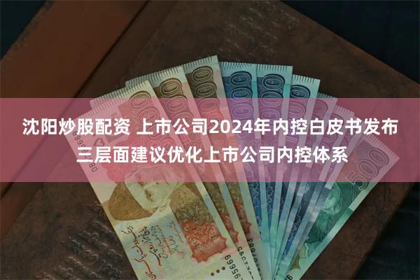 沈阳炒股配资 上市公司2024年内控白皮书发布 三层面建议优化上市公司内控体系